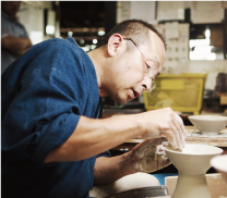 職人の制作風景